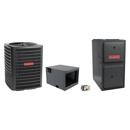 Goodman 2 Ton Heat Pump & Gas Furnace Dual Fuel System