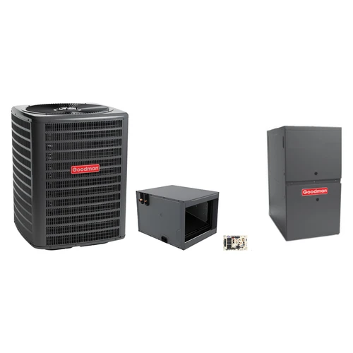 Goodman 2.5 Ton Heat Pump & Gas Furnace Dual Fuel System