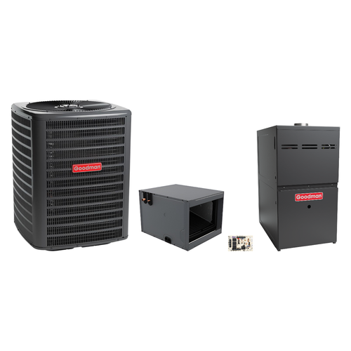 Goodman 2.5 Ton Heat Pump & Gas Furnace Dual Fuel System
