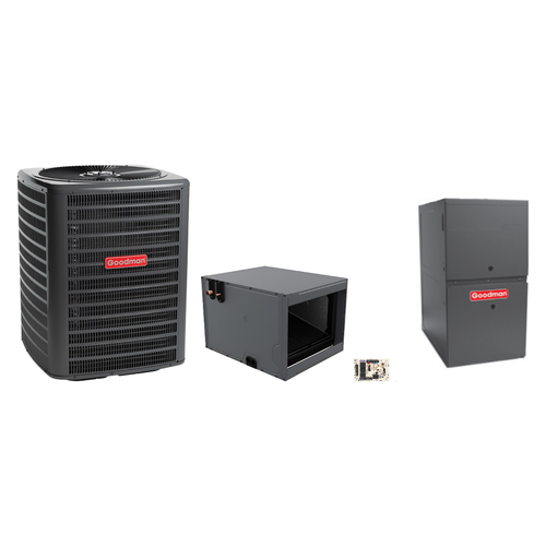 Goodman 2.5 Ton Heat Pump & Gas Furnace Dual Fuel System