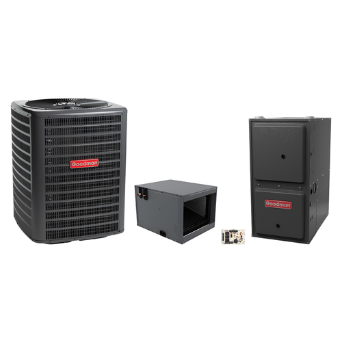 Goodman 2.5 Ton Heat Pump & Gas Furnace Dual Fuel System