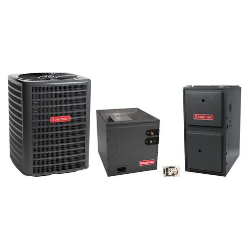 Goodman 2.5 Ton Heat Pump & Gas Furnace Dual Fuel System