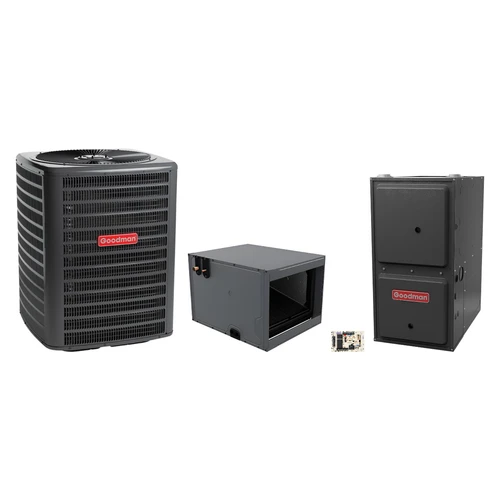 Goodman 2.5 Ton Heat Pump & Gas Furnace Dual Fuel System