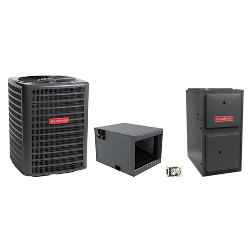Goodman 2.5 Ton Heat Pump & Gas Furnace Dual Fuel System