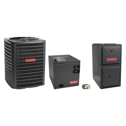 Goodman 2.5 Ton Heat Pump & Gas Furnace Dual Fuel System
