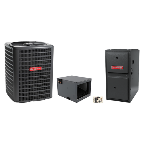 Goodman 2.5 Ton Heat Pump & Gas Furnace Dual Fuel System