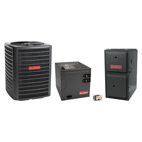 Goodman 2.5 Ton Heat Pump & Gas Furnace Dual Fuel System