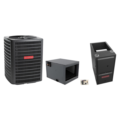 Goodman 2.5 Ton Heat Pump & Gas Furnace Dual Fuel System