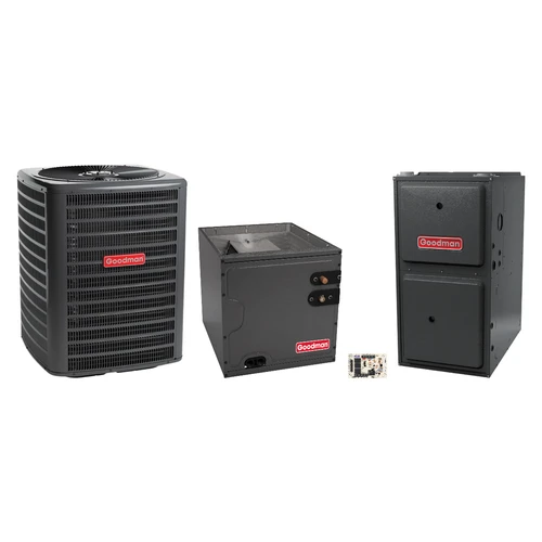 Goodman 3 Ton Heat Pump & Gas Furnace Dual Fuel System