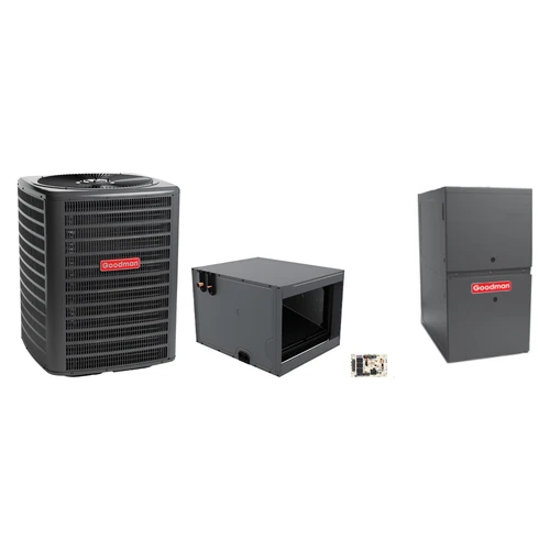 Goodman 3.5 Ton Heat Pump & Gas Furnace Dual Fuel System