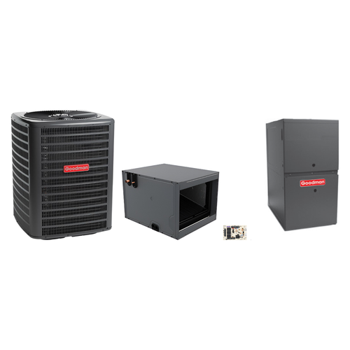 Goodman 3.5 Ton Heat Pump & Gas Furnace Dual Fuel System