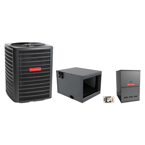 Goodman 3.5 Ton Heat Pump & Gas Furnace Dual Fuel System