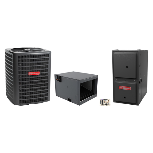Goodman 3.5 Ton Heat Pump & Gas Furnace Dual Fuel System