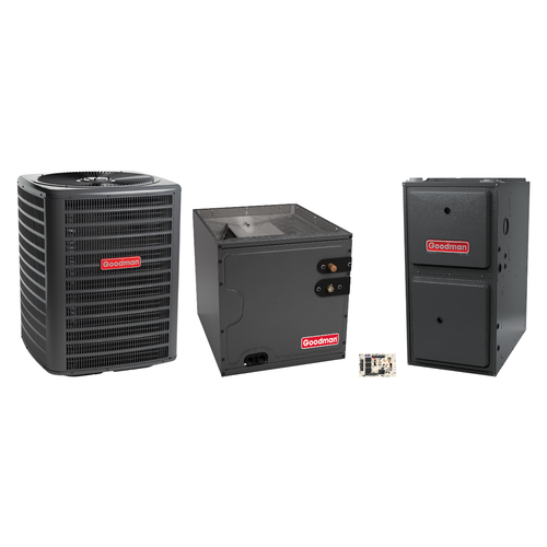 Goodman 3.5 Ton Heat Pump & Gas Furnace Dual Fuel System