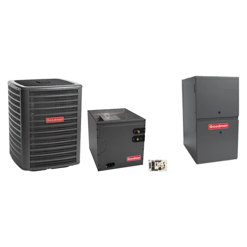 Goodman 1.5 Ton Heat Pump & Gas Furnace Dual Fuel System