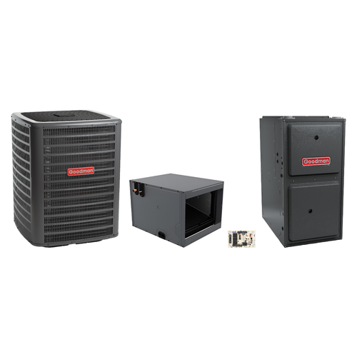 Goodman 1.5 Ton Heat Pump & Gas Furnace Dual Fuel System