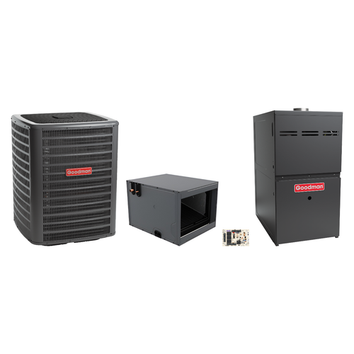 Goodman 1.5 Ton Heat Pump & Gas Furnace Dual Fuel System