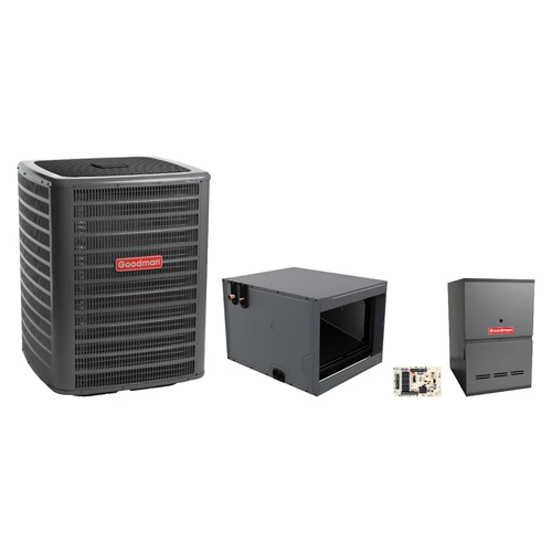 Goodman 1.5 Ton Heat Pump & Gas Furnace Dual Fuel System