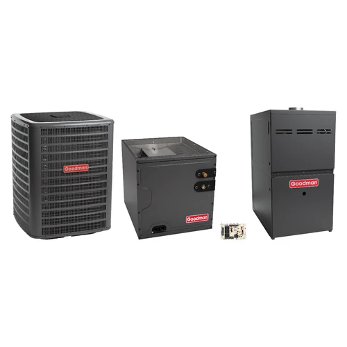 Goodman 1.5 Ton Heat Pump & Gas Furnace Dual Fuel System