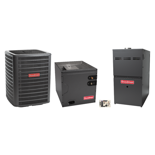 Goodman 1.5 Ton Heat Pump & Gas Furnace Dual Fuel System