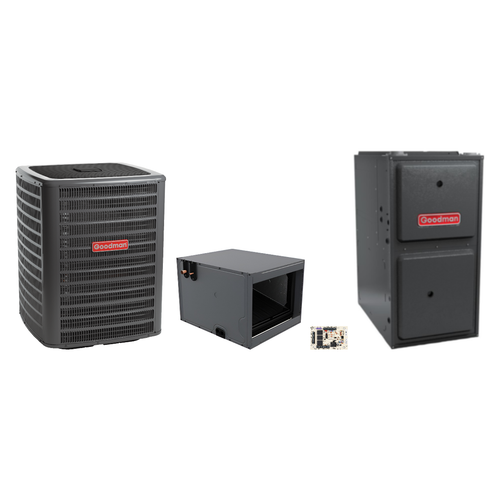 Goodman 1.5 Ton Heat Pump & Gas Furnace Dual Fuel System