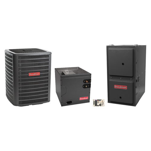 Goodman 1.5 Ton Heat Pump & Gas Furnace Dual Fuel System