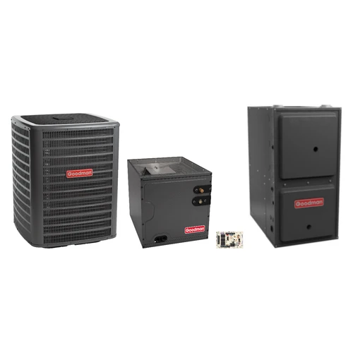 Goodman 1.5 Ton Heat Pump & Gas Furnace Dual Fuel System