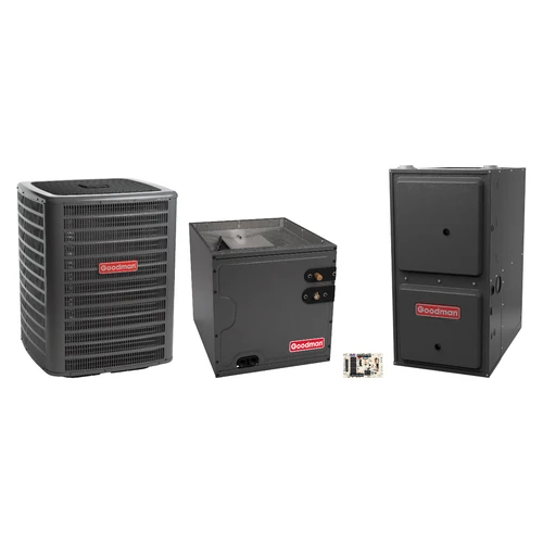 Goodman 1.5 Ton Heat Pump & Gas Furnace Dual Fuel System