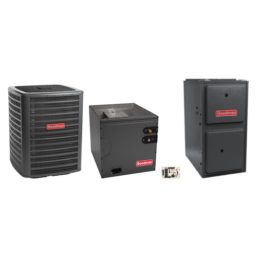 Goodman 1.5 Ton Heat Pump & Gas Furnace Dual Fuel System
