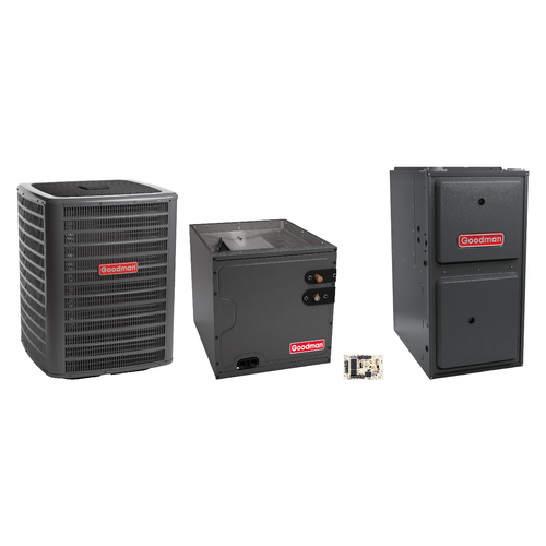 Goodman 1.5 Ton Heat Pump & Gas Furnace Dual Fuel System