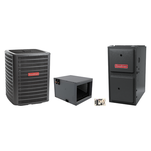 Goodman 1.5 Ton Heat Pump & Gas Furnace Dual Fuel System