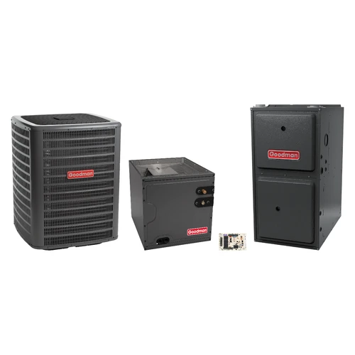 Goodman 1.5 Ton Heat Pump & Gas Furnace Dual Fuel System