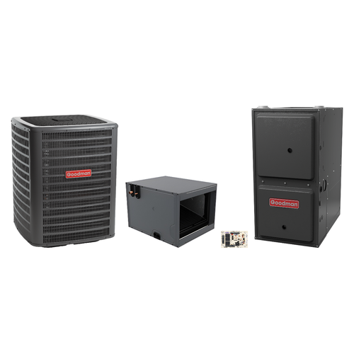 Goodman 1.5 Ton Heat Pump & Gas Furnace Dual Fuel System
