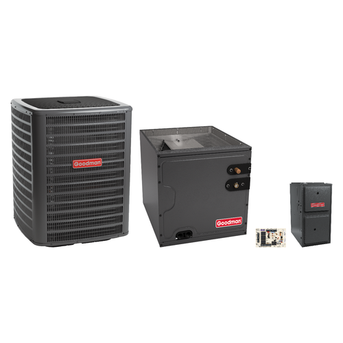 Goodman 1.5 Ton Heat Pump & Gas Furnace Dual Fuel System