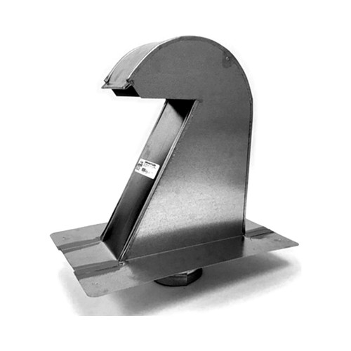 MTI 6-Inch Galvanized Roof Vent, Extra Tall GRV6XTD – main product view