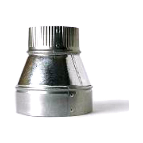 MTI 10 x 6 Inch Round Duct Reducer, 28 Gauge RED106 – main product view
