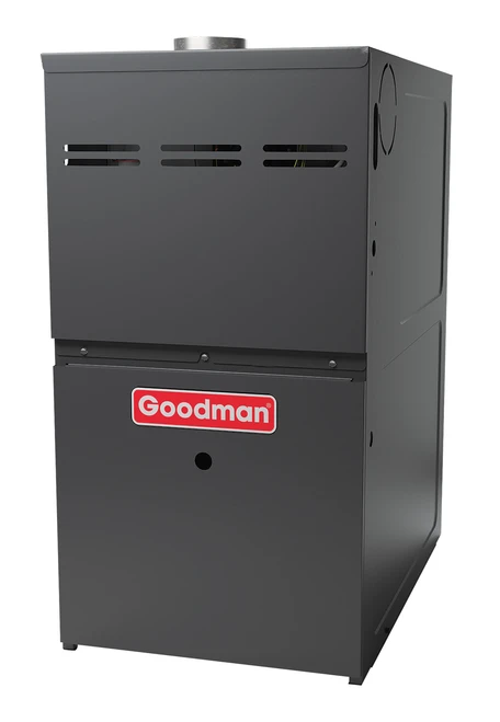 Goodman 120,000 BTU 80% AFUE Gas Furnace Upflow/Horizontal Single Stage up to 5 Ton 24.5" W, model GR9S801205DN