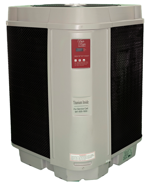 Built Right 117,000 BTU Pool Heat Pump 230V