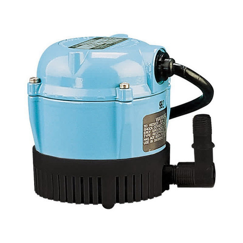 Little Giant 115 VAC 1.1 A 2.83 gpm 18' Cord Small Oil-Filled Submersible Sump Pump