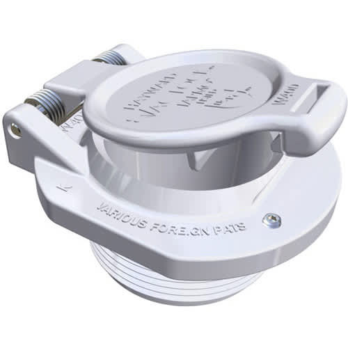 Hayward Large Hydrostream Insider Fitting, 1-1/2" Slip, 1" Eye Opening, White