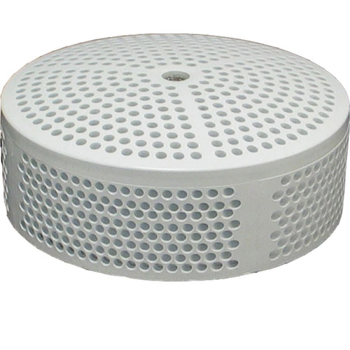CMP VGBA Equalizer Suction 1-1/2" MIP Round Suction Cover, White
