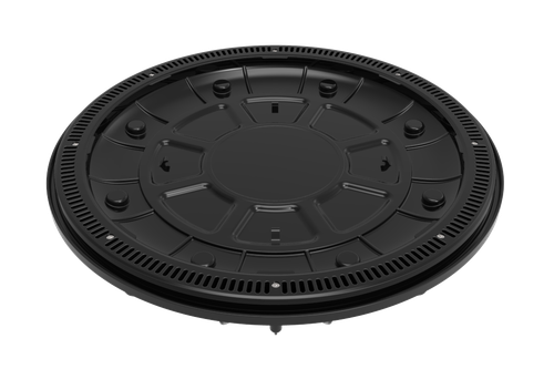 Color Match Unblock 360 Pebble Top Dr Black 20" | 360-02