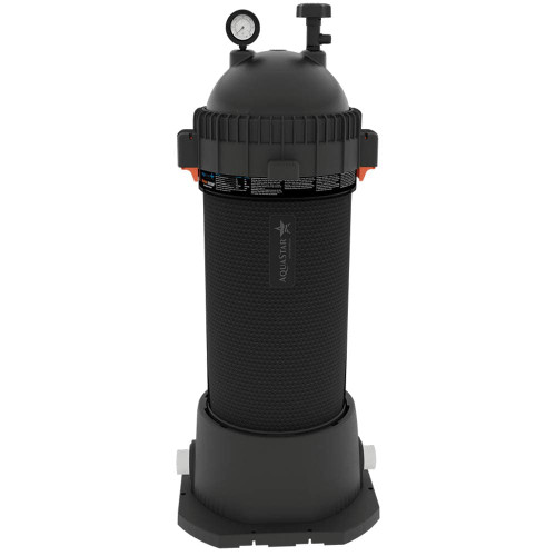 AquaStar Pipeline Cartridge Filter 250 sq-ft 200 gpm Single In-Ground Commercial/Residential
