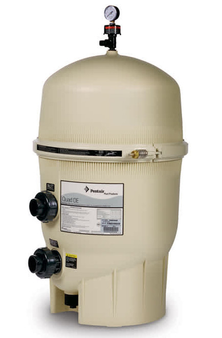 Pentair Quad D.E. 60 sq-ft 120 gpm In-Ground 6 lb DE Filter