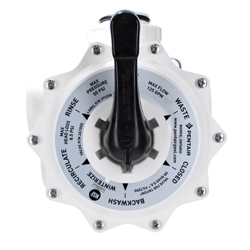 Pentair Sand Multiport Valve, 2" Side Mount
