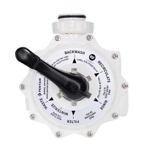 Pentair DE Multiport Valve, 2" Side Mount