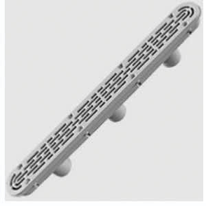 AquaStar SOFA 32" Channel Drain, Flat, Gunite, White