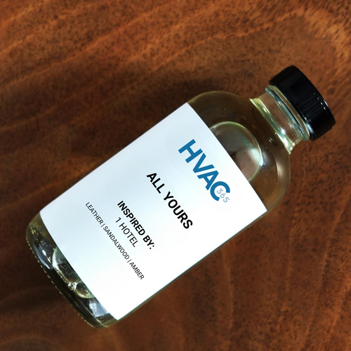 HVAC365 All Yours Essential Oil - Inspired by 1 Hotel Aromatherapy for Cold Air Diffusers Hotel Collection | AY200