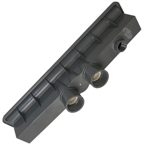 Pentair AVSC Dual Pebble Top Channel Drain 33.22", Gray | 289103