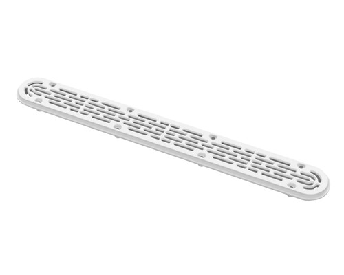 AquaStar SOFA 32" Channel Drain Cover & Frame w/ Mud Frame, Black